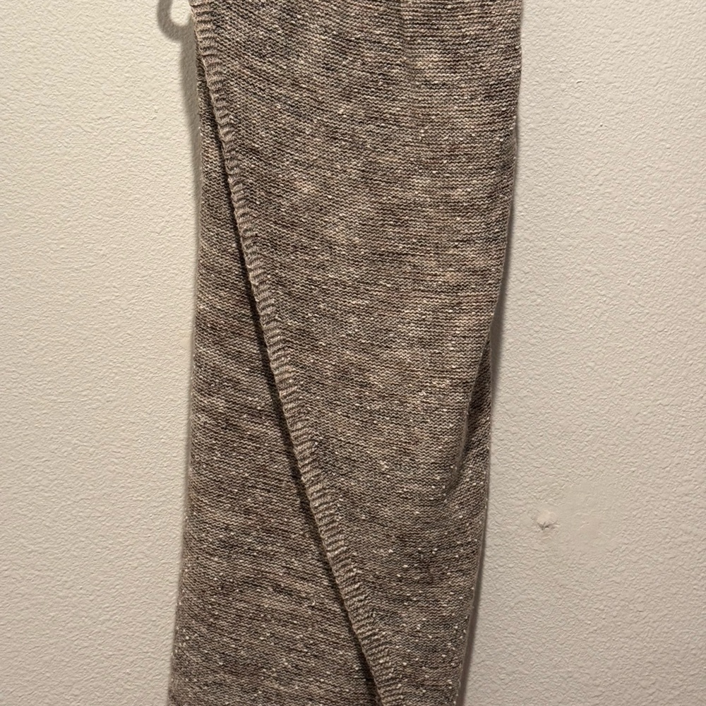 Cottagecore Tan Knit Skirt